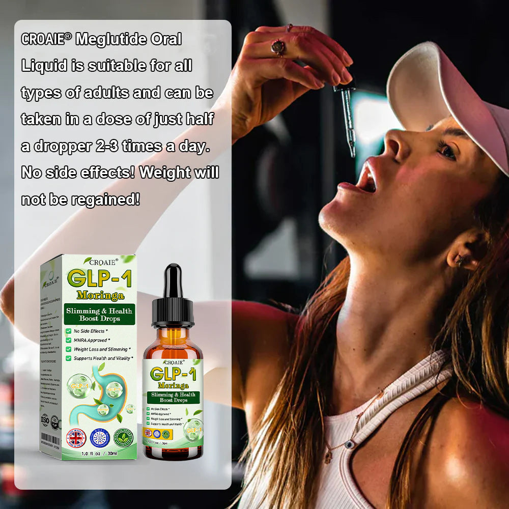 Croaie® GLP-1 Slimming & Health Boost Drops( Food-grade fat burner – Developed by The Obesity Society)